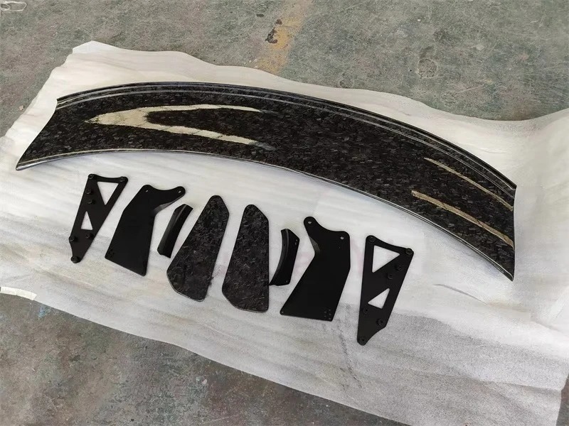 Forged Grain Carbon Fiber a Style Rear Wing Spoiler for  570s 570gt Coupe 2015-2021 Body Kit